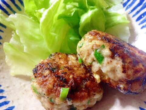 「餃子のタネのおやき風」残った餃子のタネをリメイク